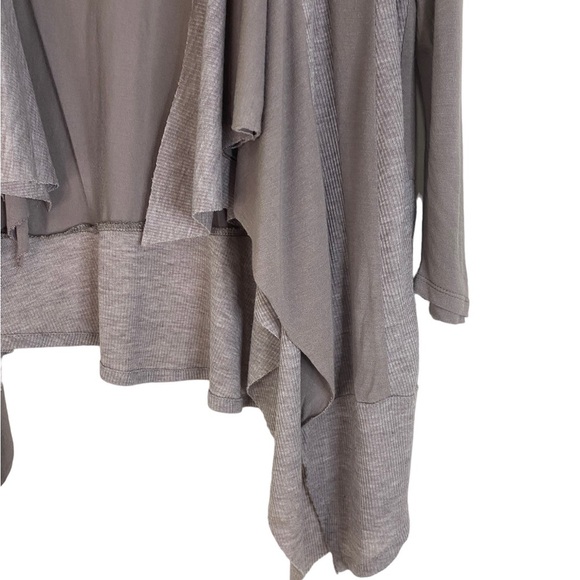 Chelsea & Violet Waterfall Cardigan Mixed Knit, Long Sleeve, Size M - Picture 3 of 8